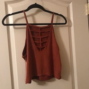 Crop top rust